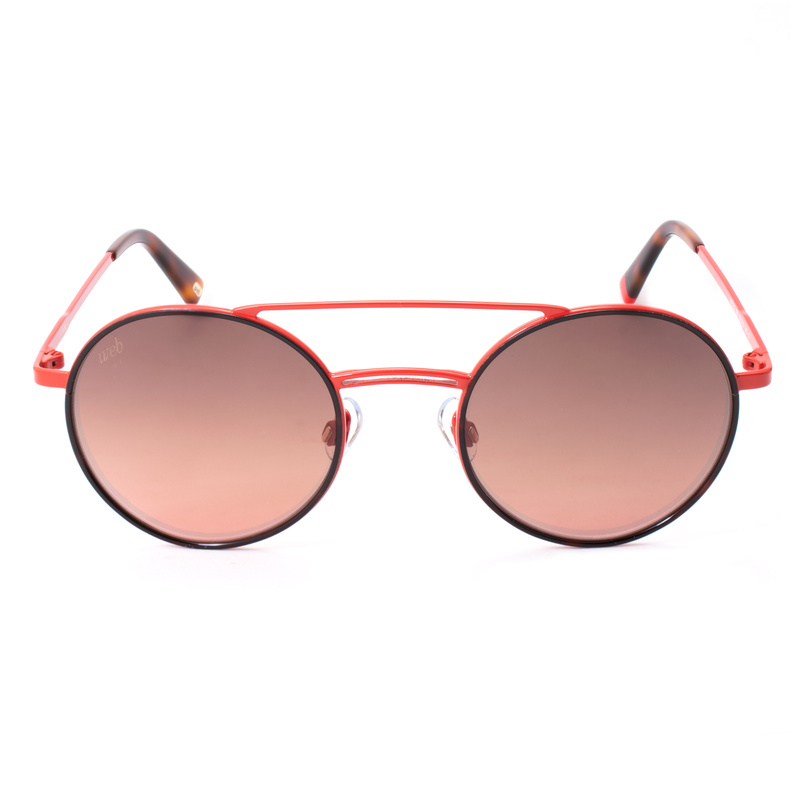Okulary WEB EYEWEAR WE0233-66F. Okulary przeciwsłoneczne, Kolor czerwony. Mężczyzna.