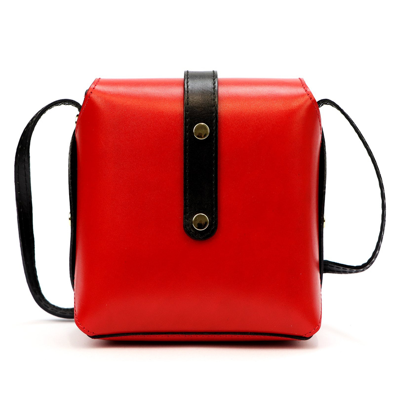 Gregorio damska listonoszka skora naturalna torebka z klapą na ramię