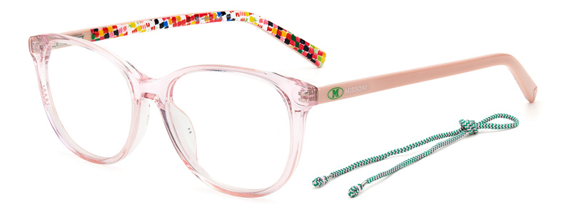 Okulary M MISSONI MMI-0006-35J. Okulary, Kolor różowy. Kobieta.