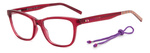 Okulary M MISSONI MMI01608CQF21. Okulary, Kolor czerwony. Kobieta.
