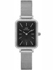 ZEGAREK DAMSKI DANIEL WELLINGTON Quadro Silver Mesh DW00100667 + BOX (zw519k)