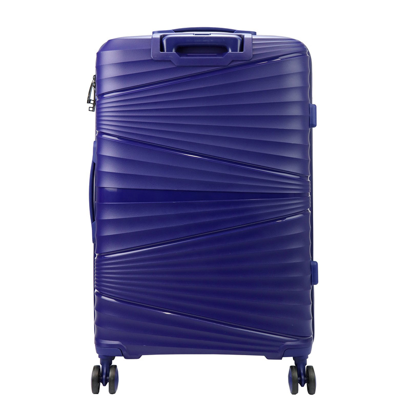 Jony zestaw trzech walizek podróżnych na kółkach z kosmetyczką ABS