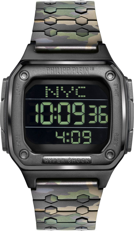 Zegarek PHILIPP PLEIN PWHAA0921. Kwarcowy, Kolor szary. Mężczyzna.