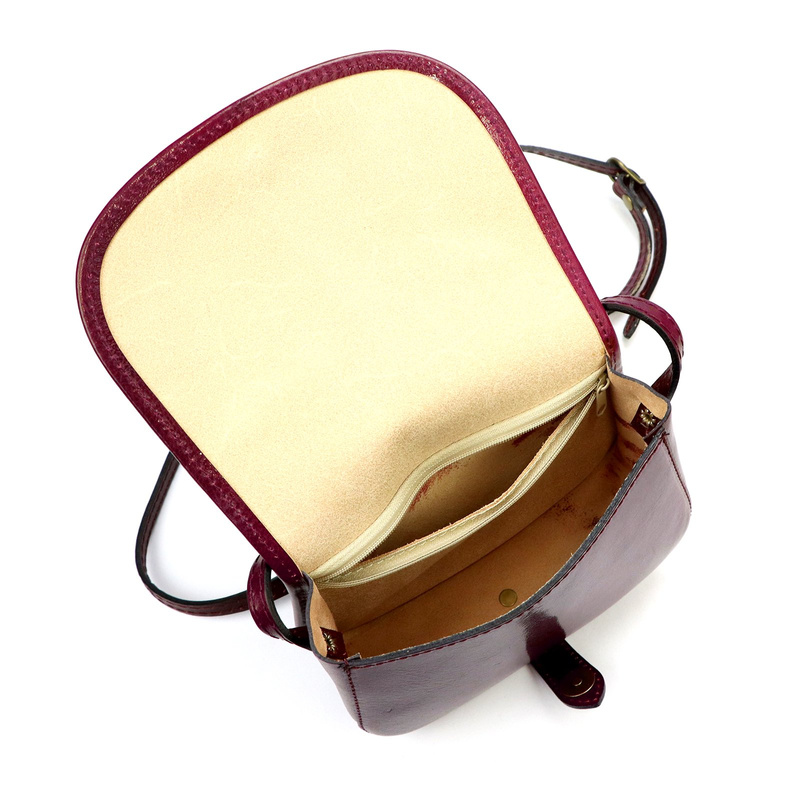 Florence Torebka Skórzana Damska Listonoszka Na Ramię Przez Ramię