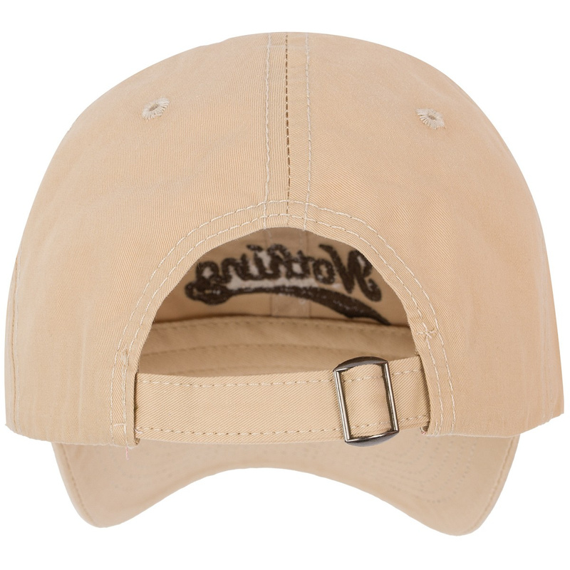 Beżowa Czapka z daszkiem baseballówka vintage uniwersalna cz-m-86
