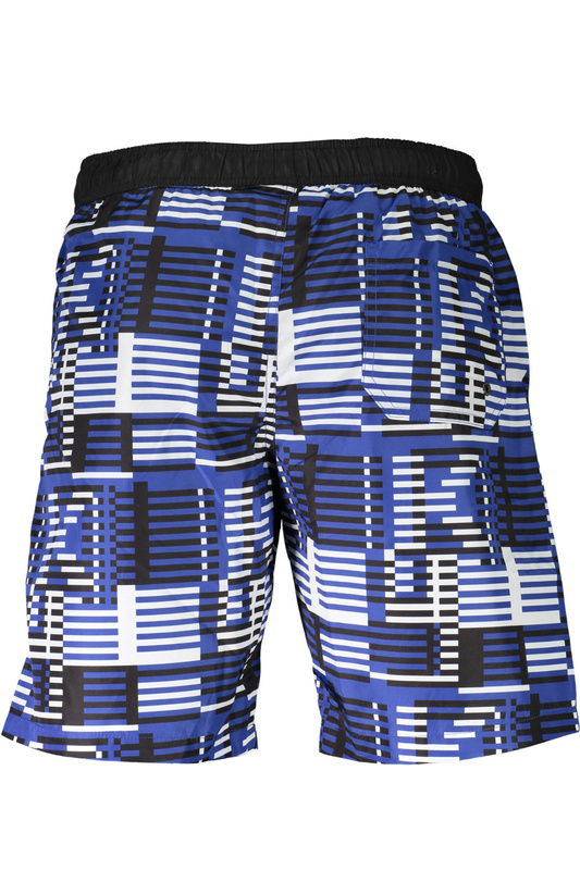 NIEBIESKI KOSTIUM BIELIZNY MĘSKIEJ KARL LAGERFELD BEACHWEAR