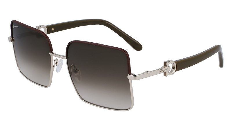 Okulary FERRAGAMO SF302SL-704. Okulary przeciwsłoneczne, Kolor złoty. Kobieta.