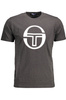 SERGIO TACCHINI MĘSKA KOSZULKA Z KRÓTKIM RĘKAWEM SZARA