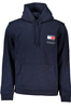 NIEBIESKA BLUZA MĘSKA BEZ ZAMKA TOMMY HILFIGER