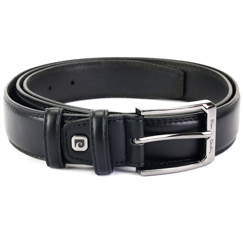 Pierre Cardin męski portfel i pasek do spodni skóra naturalna zestaw