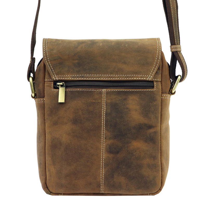 Saszetka męska z naturalnej skóry Nordee MSD-02 GM03 NAPPA