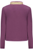 Norway 1963 DAMSKA BLUZA Z FIOLETOWYM ROZPINANIEM