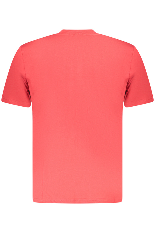 CZERWONA KOSZULKA MĘSKA Z KRÓTKIM RĘKAWEM US GRAND