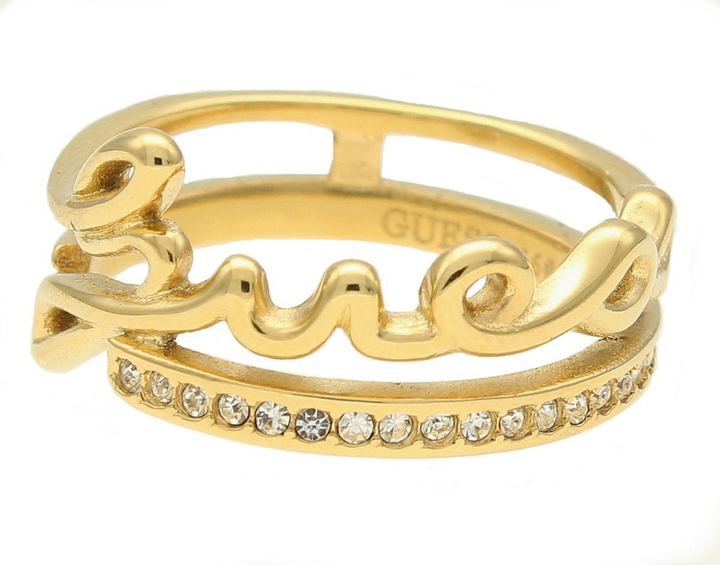Biżuteria GUESS JUBR03315JY. Pierścionek, Kolor złoty. Kobieta.