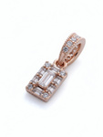 Wisiorek damski Pandora 387543CZ w kolorze różowego złota