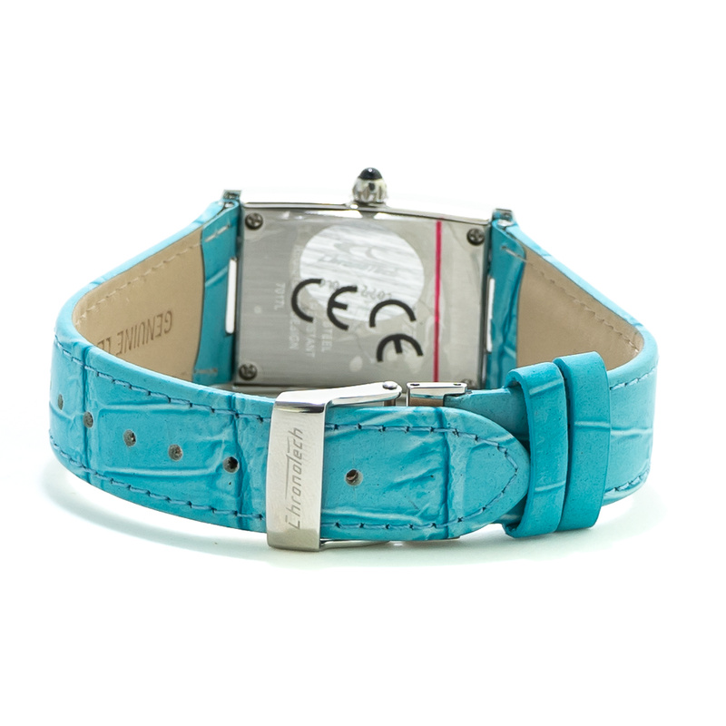 Zegarek CHRONOTECH CT7017L-05S. Kwarcowy, Kolor niebieski. Kobieta.