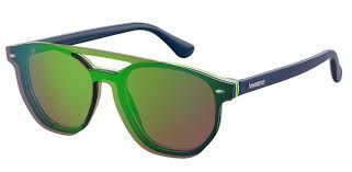 Okulary HAVAIANAS UBATUBACSPJP. VIEW + CLIP-ON, Kolor niebieski. Unisex.