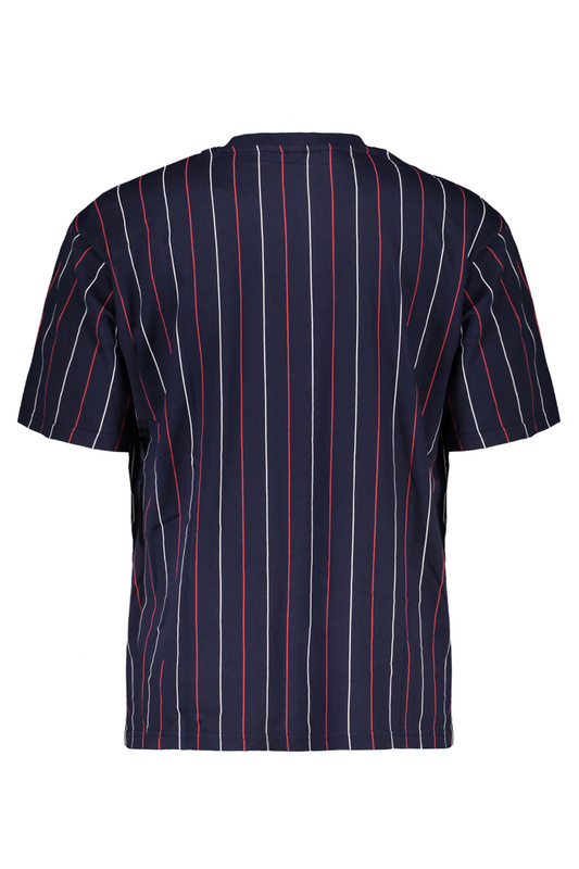 NIEBIESKI T-SHIRT MĘSKI FILA Z KRÓTKIM RĘKAWEM