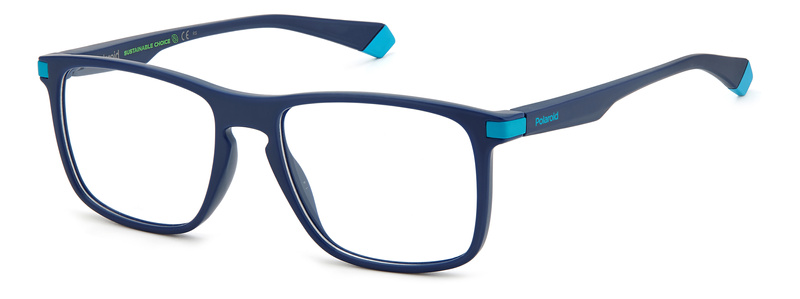Okulary POLAROID PLD-D447-ZX9. Okulary, Kolor niebieski błękitny. Mężczyzna.