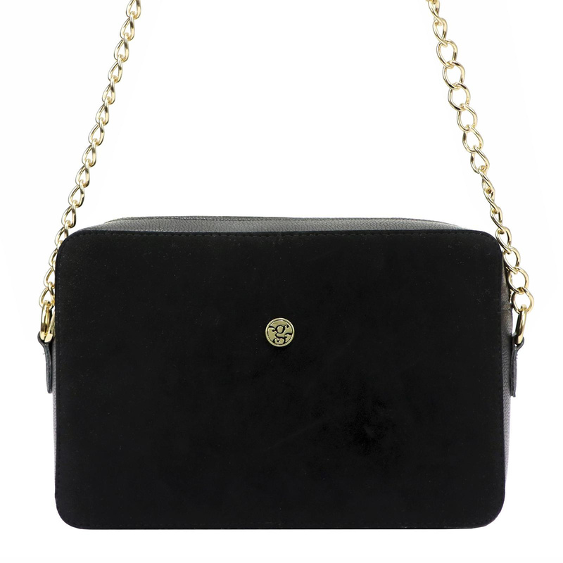 Gregorio Torebka damska z eko-skóry listonoszka z łańcuszkiem na ramię