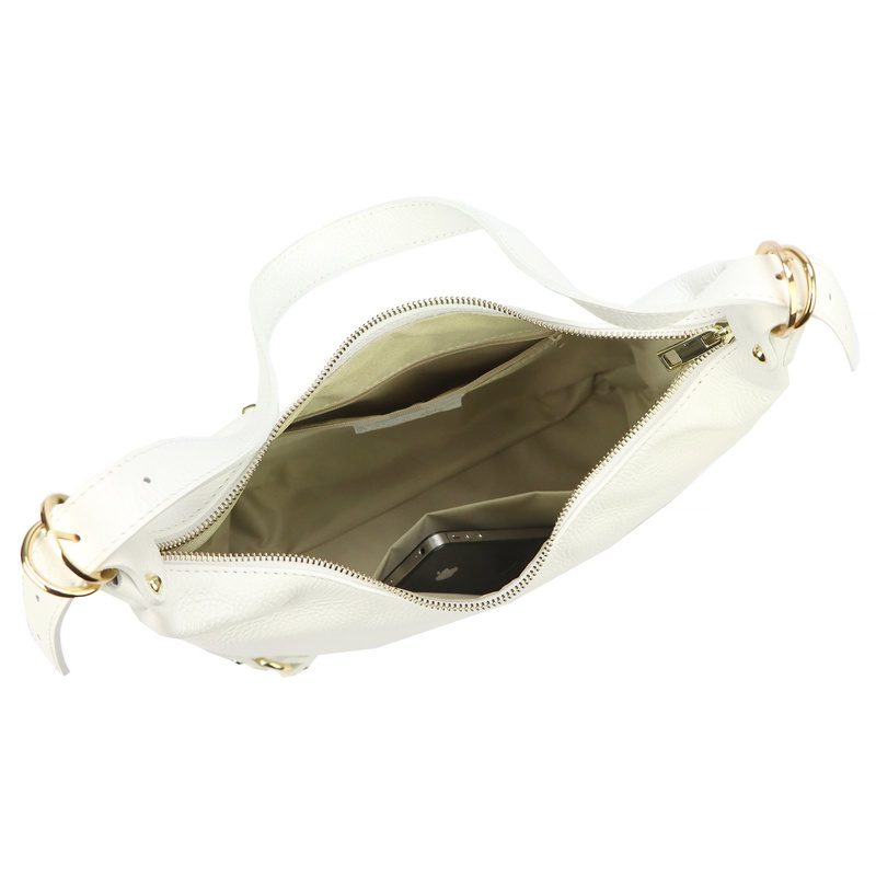 Luka damska torebka na ramię skóra naturalna pojemna listonoszka miejska