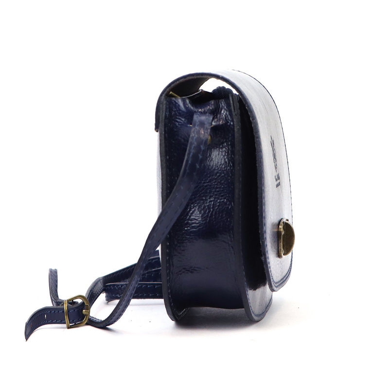 Gregorio Klasyczna damska listonoszka skóra naturalna torebka na ramię