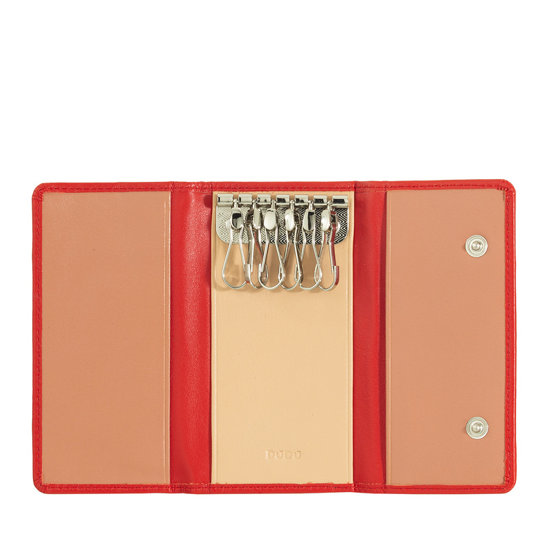 Skórzane etui na klucze DUDU Classic Multicolour Design z 6 haczykami
