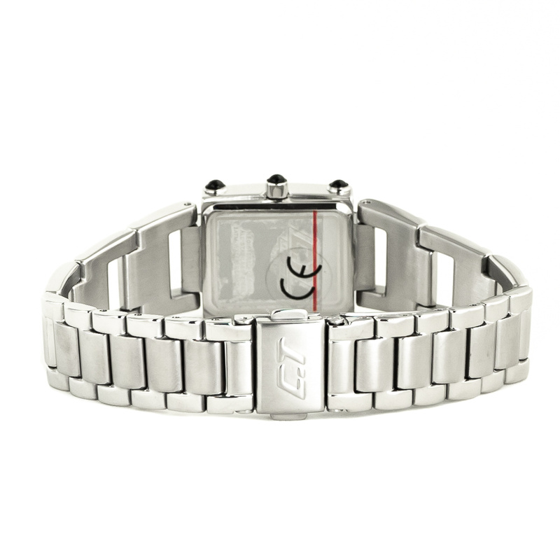 Zegarek CHRONOTECH CC7040LS-02M. Kwarcowy, Kolor czarny. Kobieta.