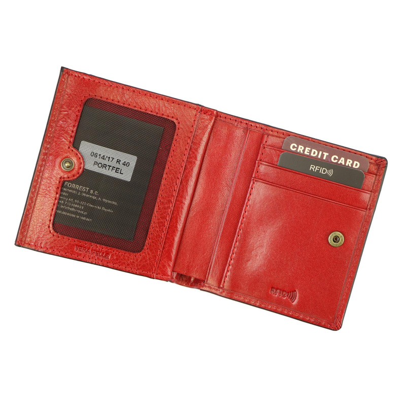 Skórzany damski portfel Mato Grosso 0614/17-40 RFID