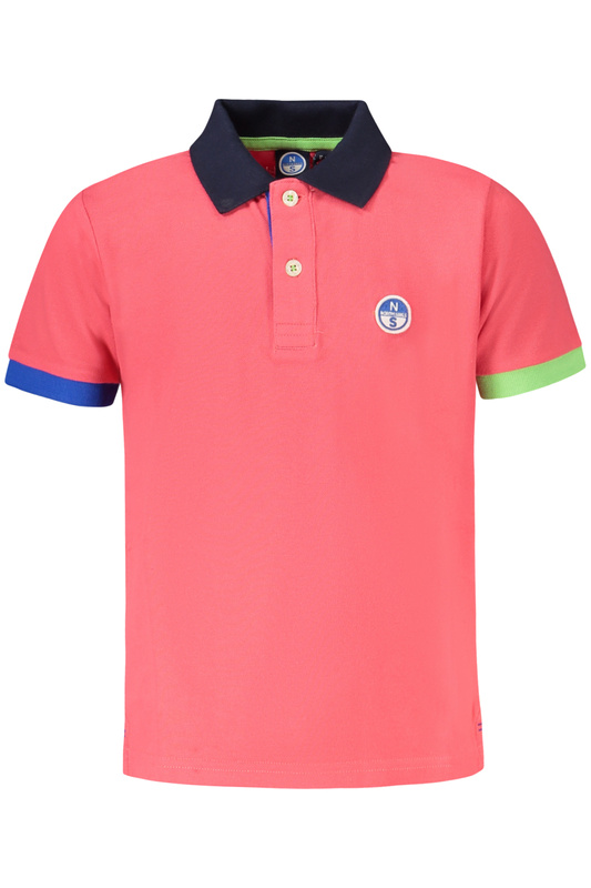 NORTH SAILS POLO KRÓTKI RĘKAW DZIECIĘCE RÓŻOWE