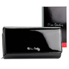 skóra naturalna + Damski portfel ze skóry ekologicznej Pierre Cardin 07 SHINY 121