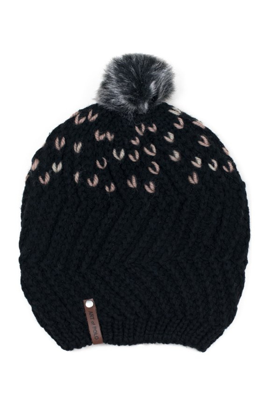 Czapka Nakrapiany Oversize