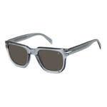 Okulary DAVID BECKHAM DB-7118-S-KB7. Okulary przeciwsłoneczne, Kolor szary. Mężczyzna.