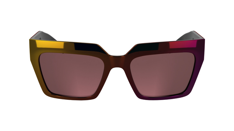 Okulary KARL LAGERFELD KL6181S-602. Okulary przeciwsłoneczne, Kolor czerwony. Kobieta.