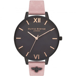 Zegarek OLIVIA BURTON OB16ES09. Kwarcowy, Kolor czarny. Kobieta.