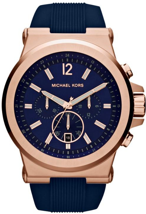 Zegarek MICHAEL KORS MK8295. Kwarcowy, Kolor niebieski. Mężczyzna.