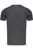 Czarny T-shirt męski Baci & Abbracci BAM3381