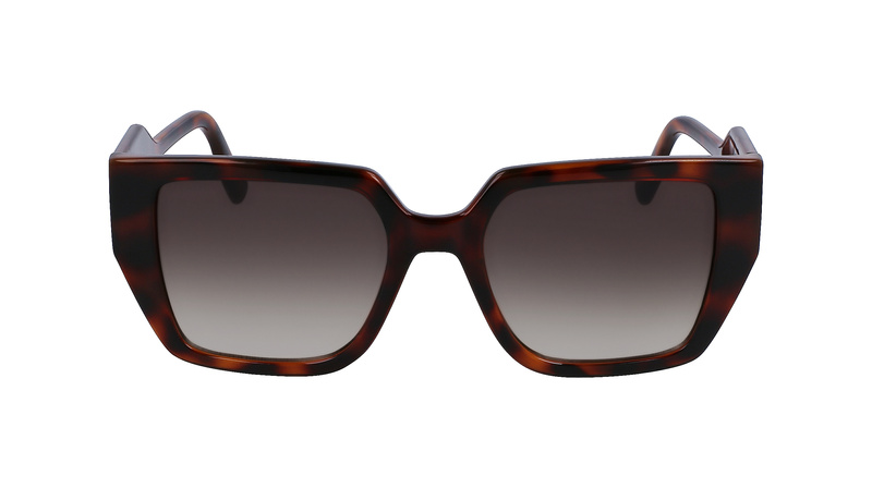 Okulary KARL LAGERFELD KL6098S-240. Okulary przeciwsłoneczne, Kolor brązowy. Kobieta.