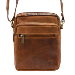 Saszetka męska z naturalnej skóry Nordee MSD-02 GM01 NAPPA