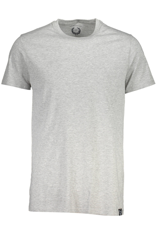 GIAN MARCO VENTURI T-SHIRT MĘSKI Z KRÓTKIM RĘKAWEM, SZARY