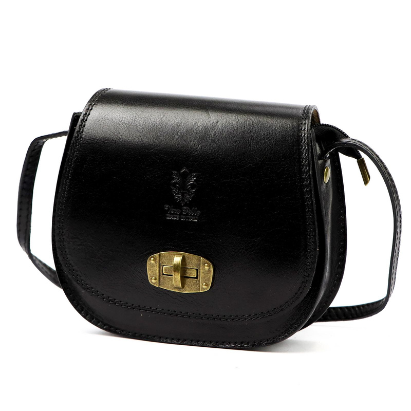 Gregorio Klasyczna damska listonoszka skóra naturalna torebka na ramię