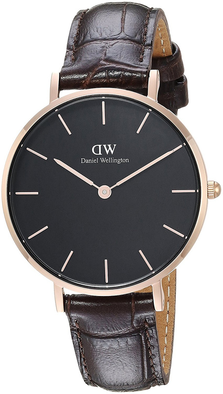 Zegarek DANIEL WELLINGTON DW00100170. Kwarcowy, Kolor czarny. Kobieta.