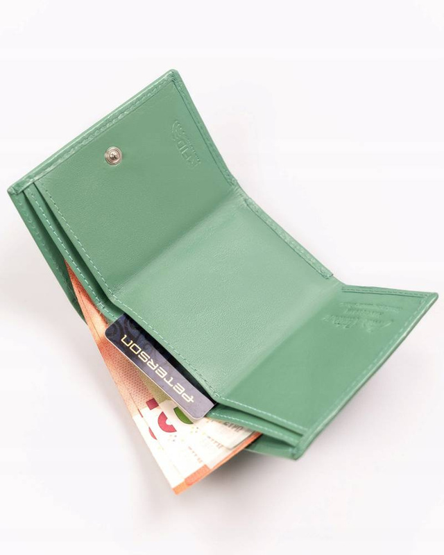 Damski portfel ze skóry ekologicznej Peterson PTN RD-SWZX-86-MCL