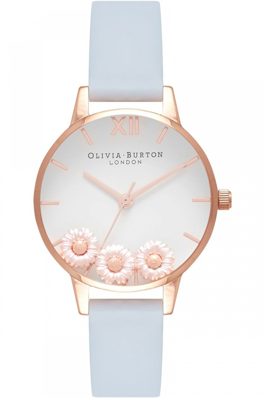 Zegarek OLIVIA BURTON OB16CH04. Kwarcowy, Kolor biały. Kobieta.