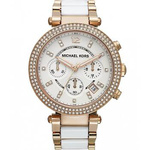 Zegarek MICHAEL KORS MK5774. Kwarcowy, Kolor biały. Kobieta.