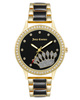 Zegarek JUICY COUTURE JC1334BKGP. Kwarcowy, Kolor czarny. Kobieta.