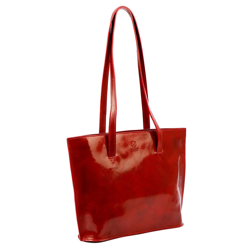 Klasyczna Duża Shoppebag damska torebka na ramię z kieszeniami Florence