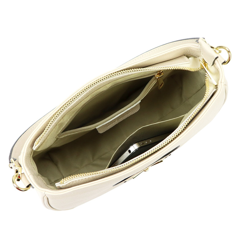 Elegancka casual Damska skórzana torebka na ramię listonoszka Luka