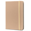 Notes w formacie A6 w kolorze khaki zadrukowany w linie - Peterson