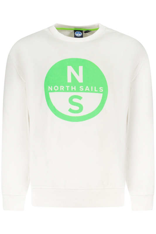 NORTH SAILS DZIECIĘCA BLUZA Z ROZPINANYM NA ZAMEK BIAŁA